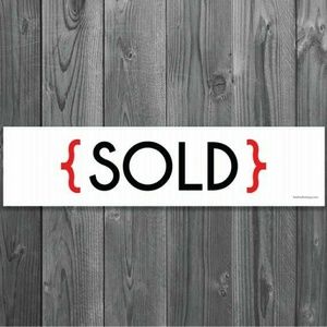 Below are SOLD Items